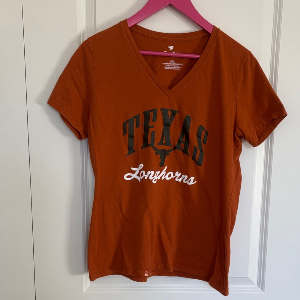 Fanatics Texas Longhorns V-Neck T-Shirt Large